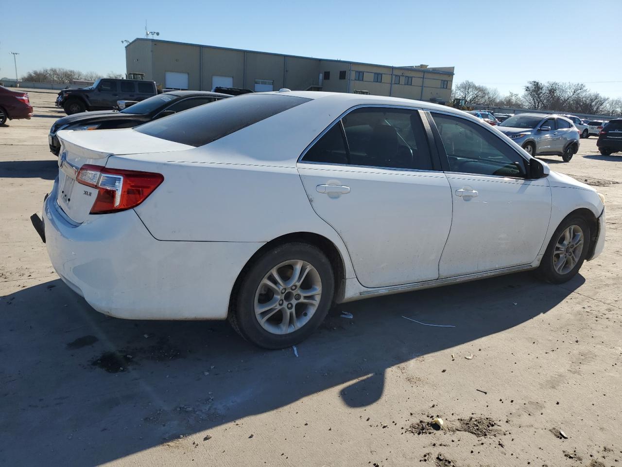 2012 Toyota Camry VIN 4T4BF1FK9CR240197 Copart auction photo, side / rear end damage thumbnail 3