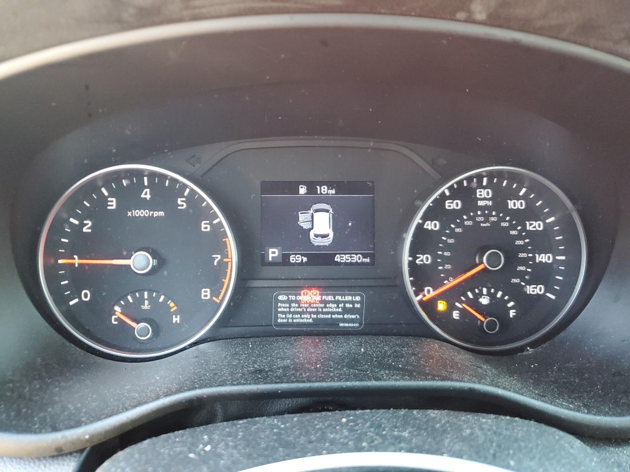 2020 KIA Sportage VIN KNDPNCAC9L7756884 Copart auction photo, side / rear end damage thumbnail 9