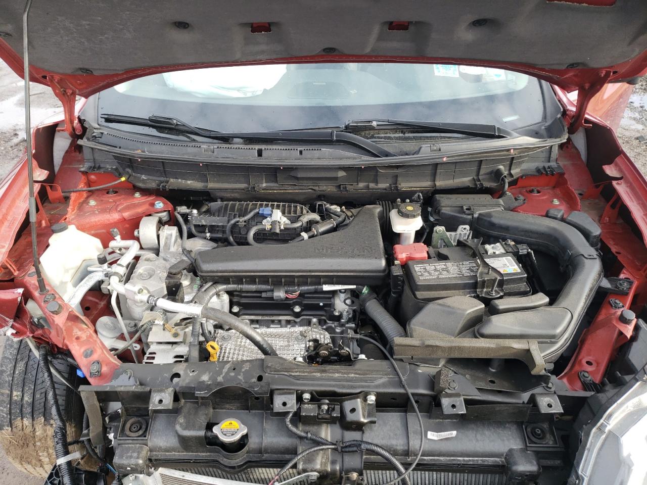 2020 Nissan Rogue VIN 5N1AT2MV1LC730835 Copart auction photo, front end damage thumbnail 13