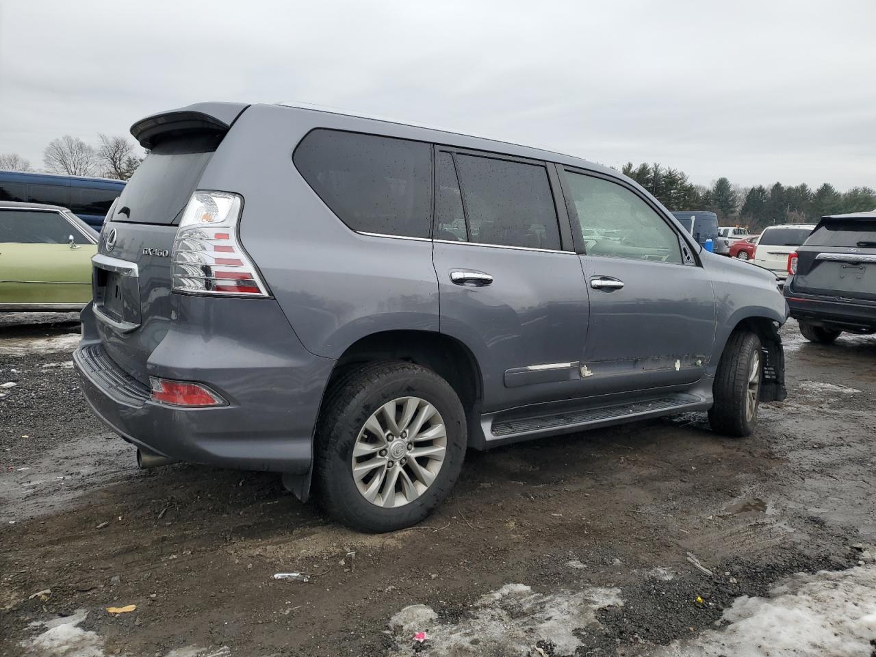 2016 Lexus GX VIN JTJBM7FX5G5133695 Copart auction photo, front end / minor dent/scratches damage thumbnail 3