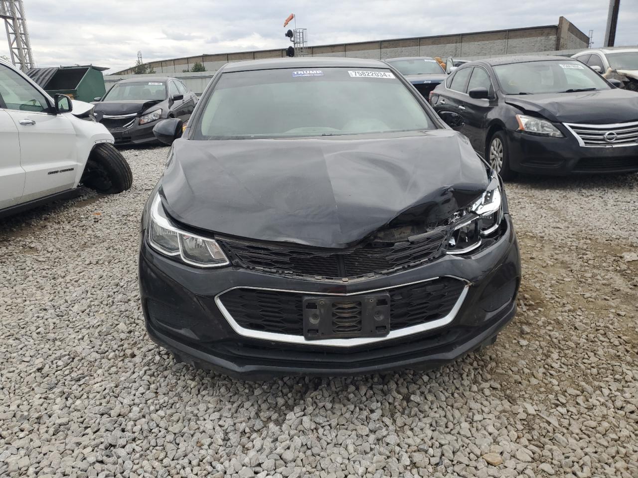 2017 Chevrolet Cruze VIN 1G1BC5SM4H7195366 Copart auction photo, front end damage thumbnail 5