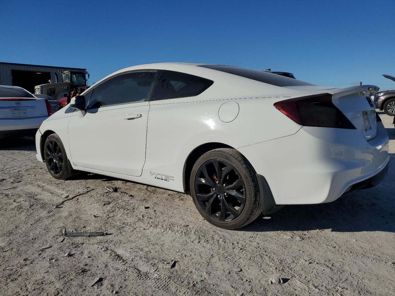 2012 Honda Civic VIN 2HGFG4A53CH700698 Copart auction photo, front end / side damage thumbnail 2