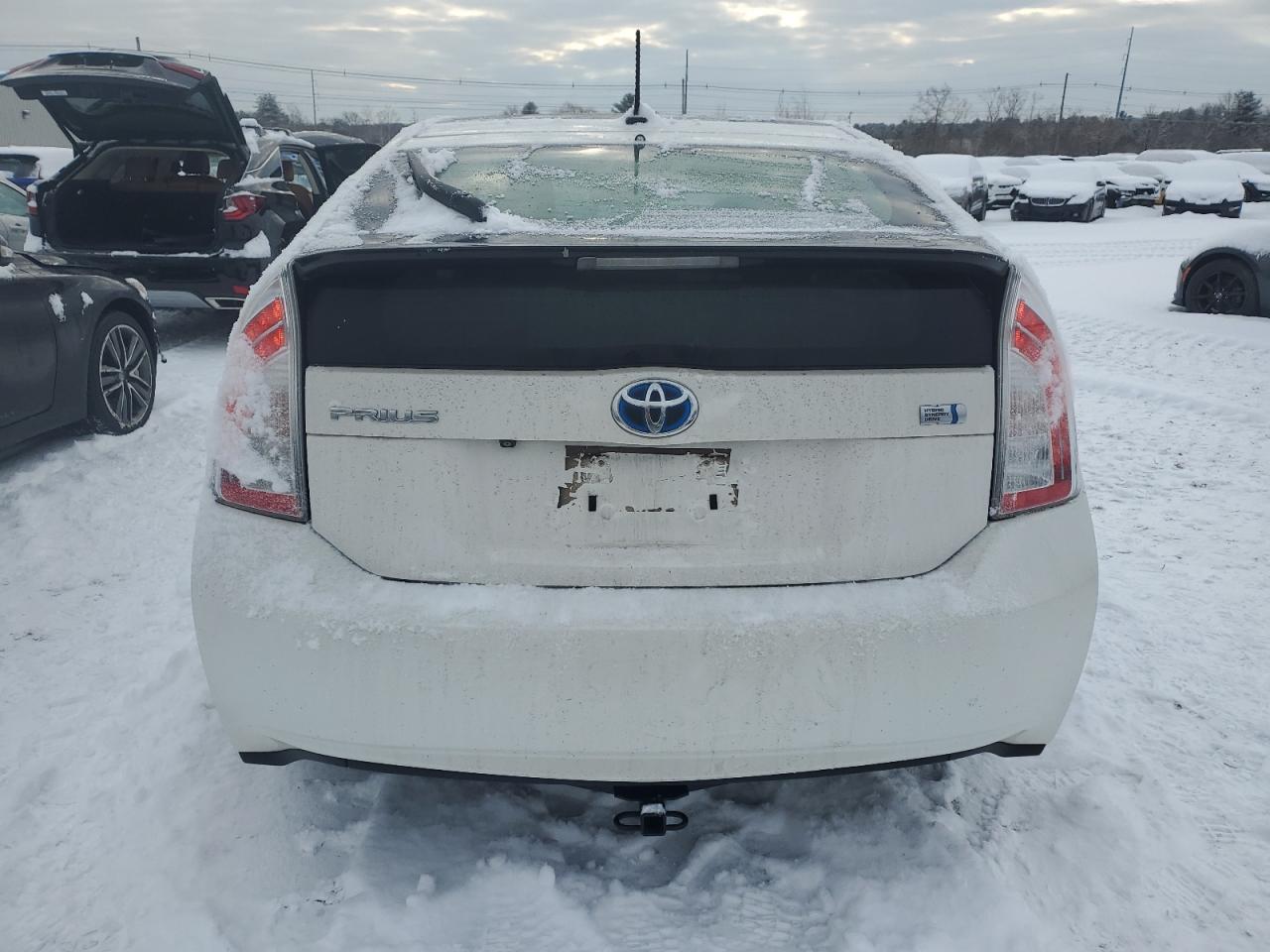 2012 Toyota Prius VIN JTDKN3DU9C5376034 Copart auction photo, front end damage thumbnail 6