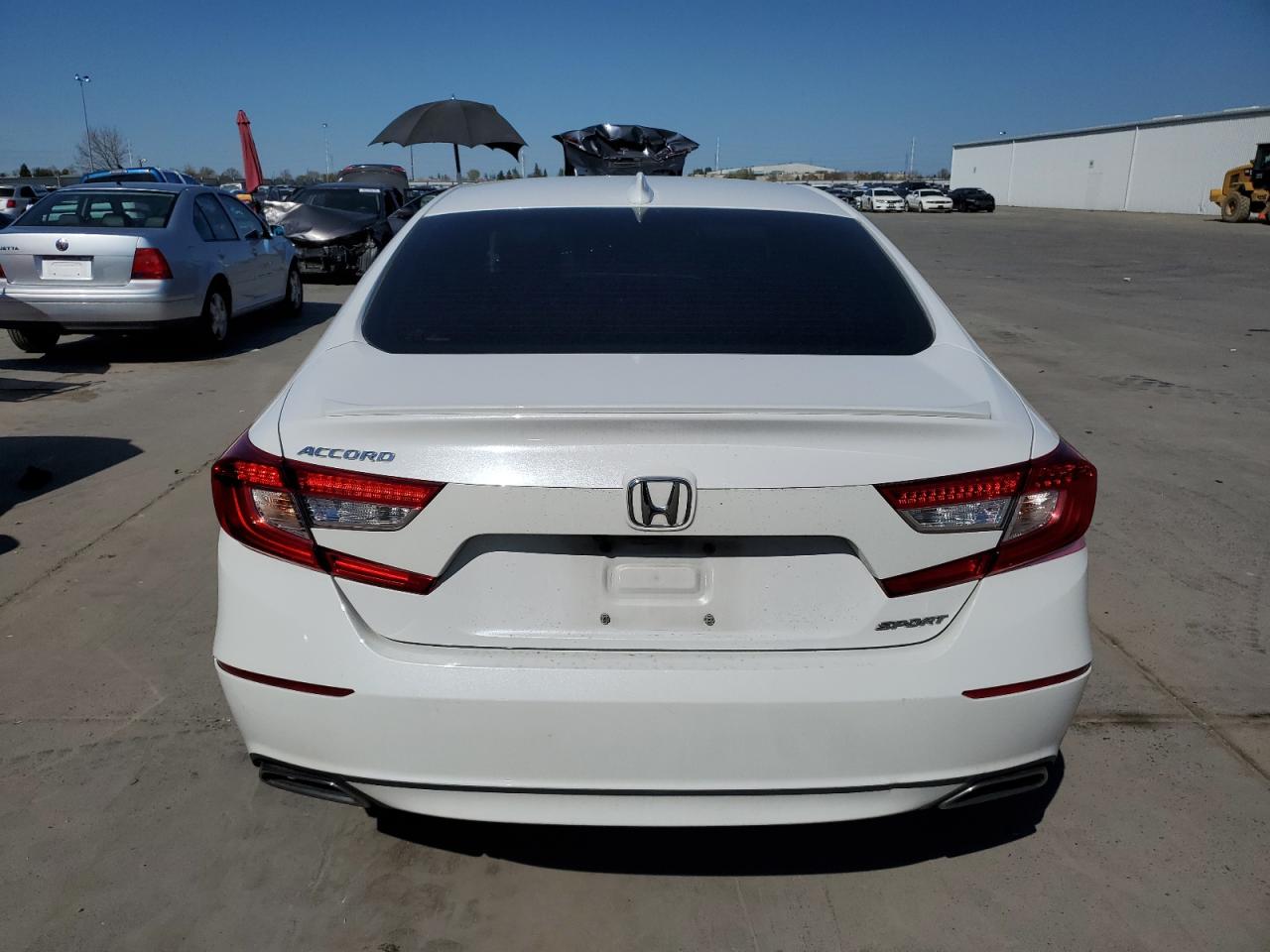 2018 Honda Accord VIN 1HGCV1F35JA227025 Copart auction photo, front end damage thumbnail 6