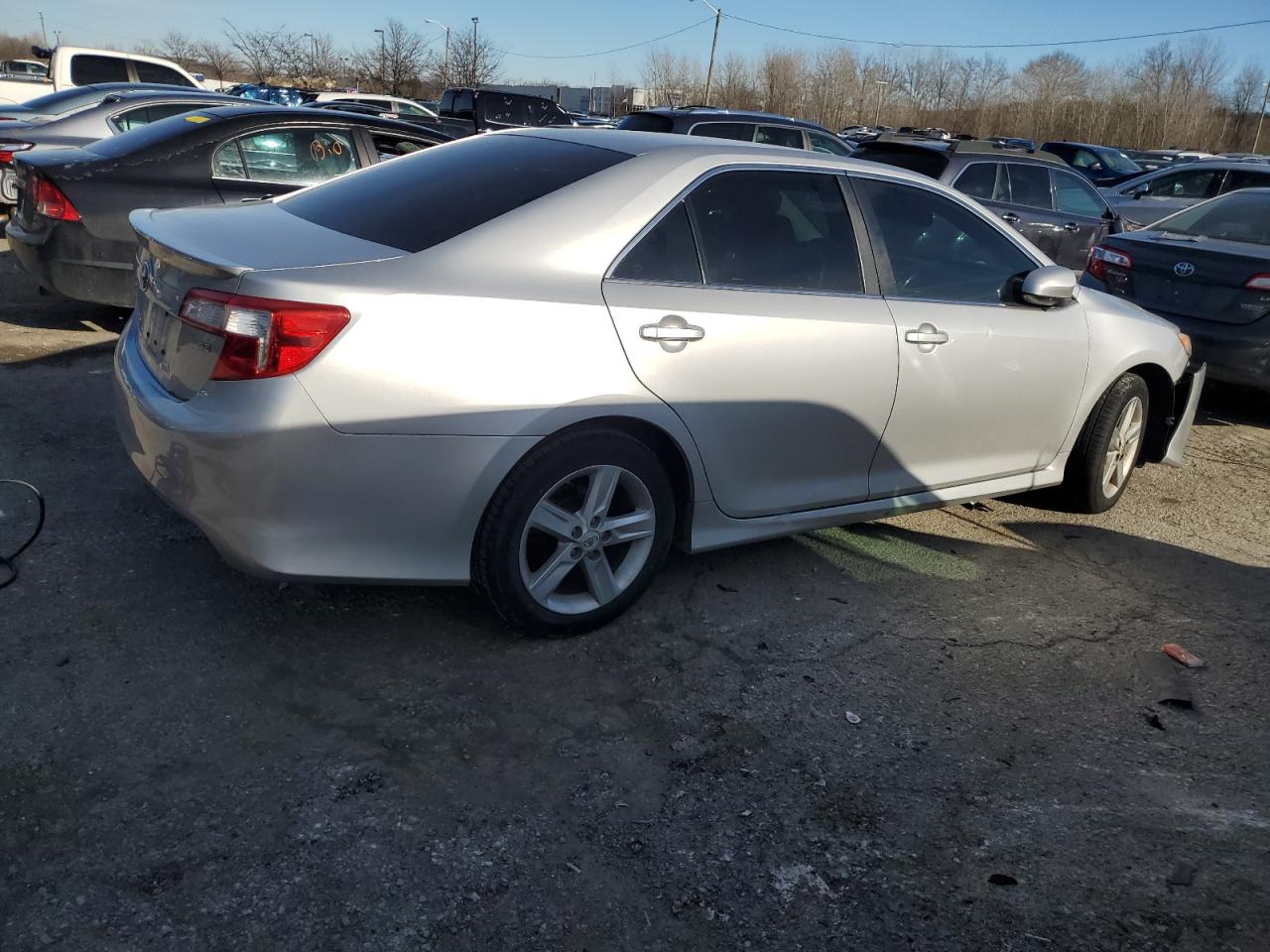 2013 Toyota Camry VIN 4T1BF1FKXDU215126 Copart auction photo, front end damage thumbnail 3