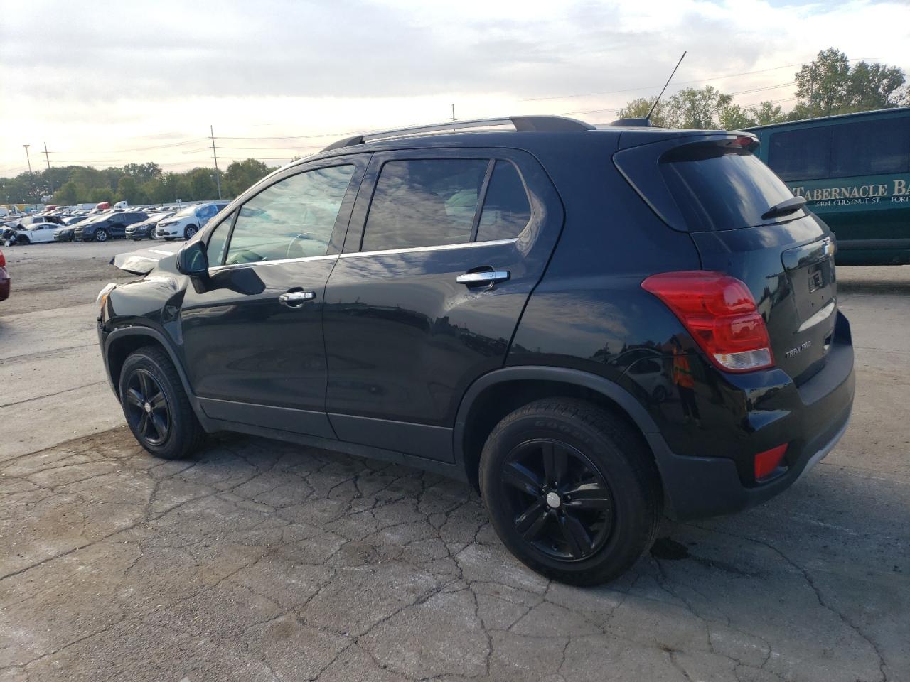 2018 Chevrolet Trax VIN 3GNCJPSB0JL396377 Copart auction photo, all over damage thumbnail 2
