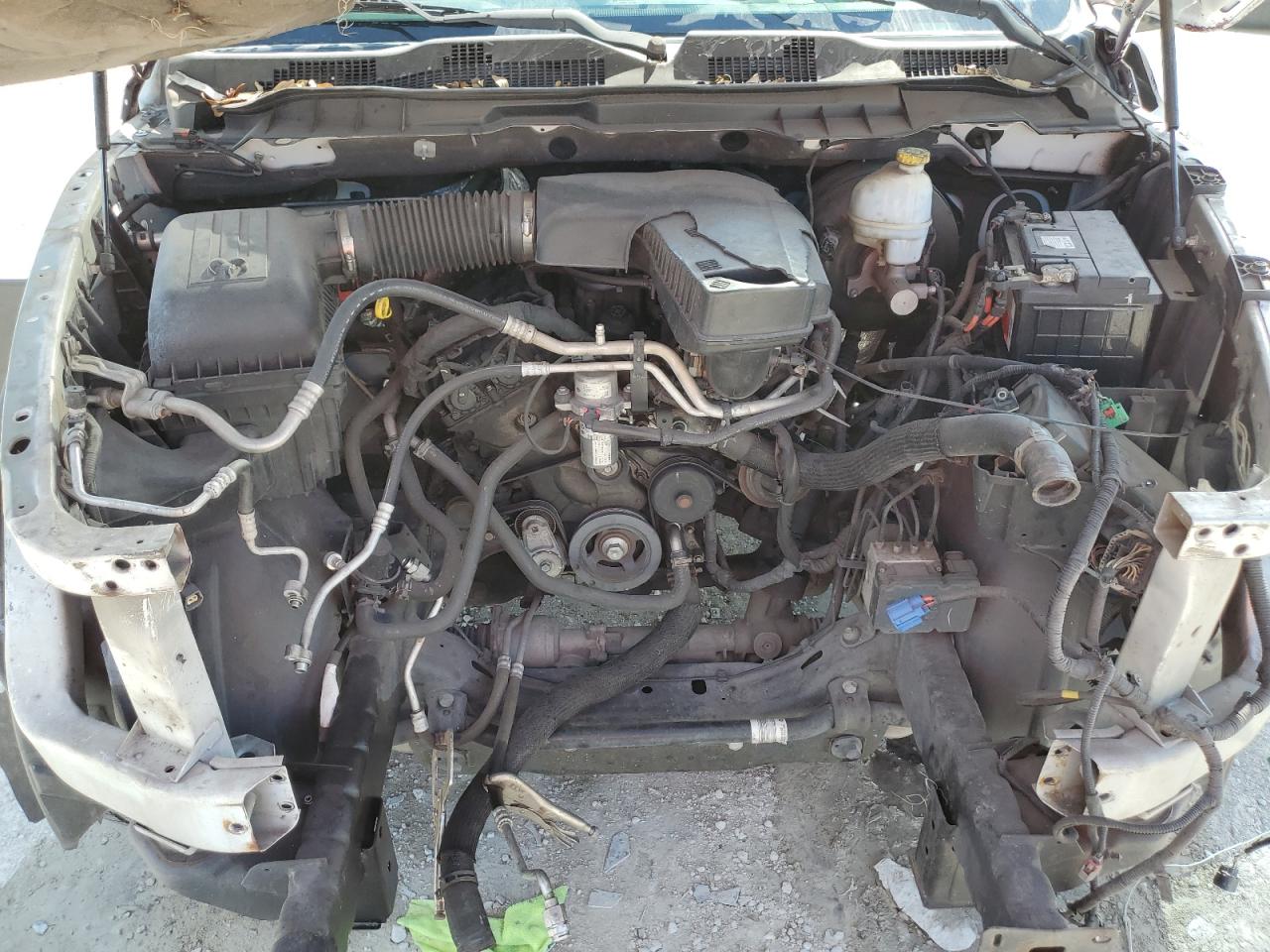 2013 RAM 1500 VIN 3C6JR6AG7DG576525 Copart auction photo, front end / side damage thumbnail 12