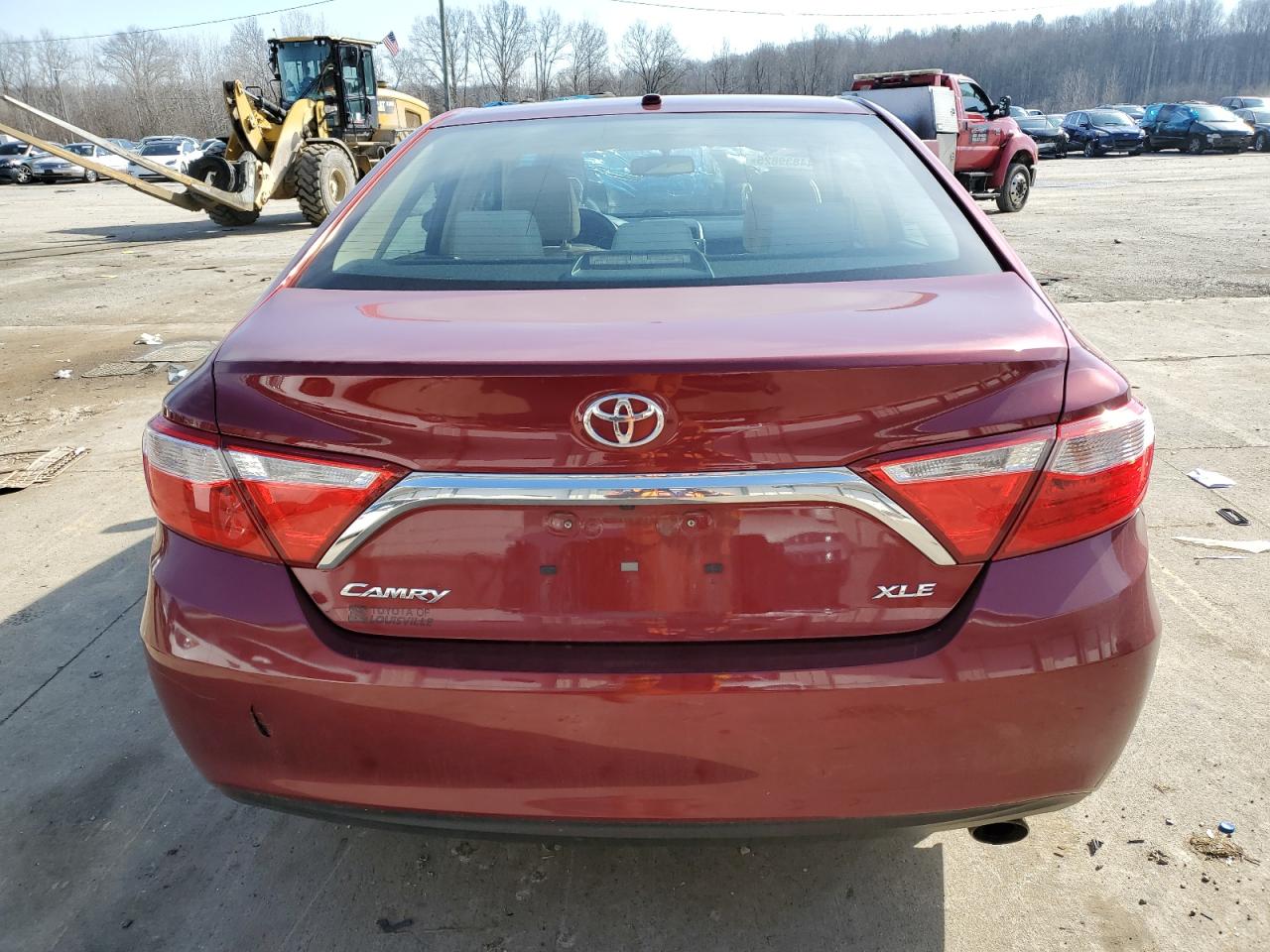 2017 Toyota Camry VIN 4T1BF1FK5HU661268 Copart auction photo, front end damage thumbnail 6