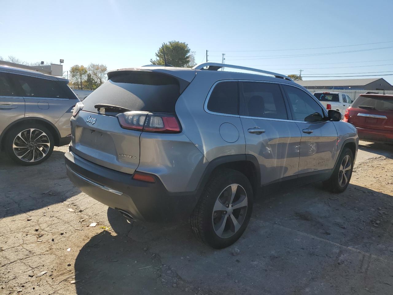 2020 Jeep Grand Cherokee VIN 1C4PJMDX7LD500941 Copart auction photo, side / front end damage thumbnail 3