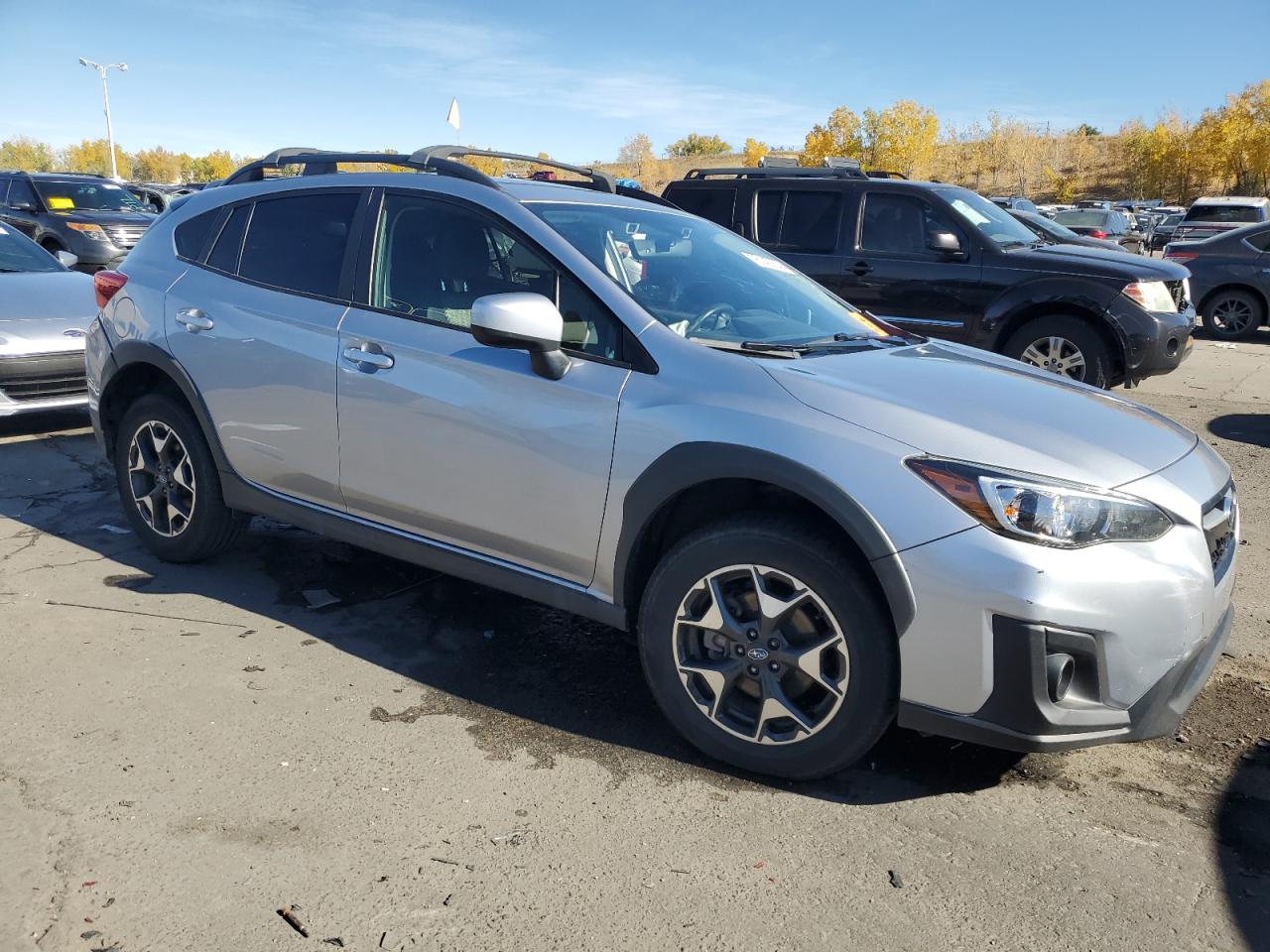 2019 Subaru XV VIN JF2GTAEC0K8295203 Copart auction photo, front end / rear end damage thumbnail 4