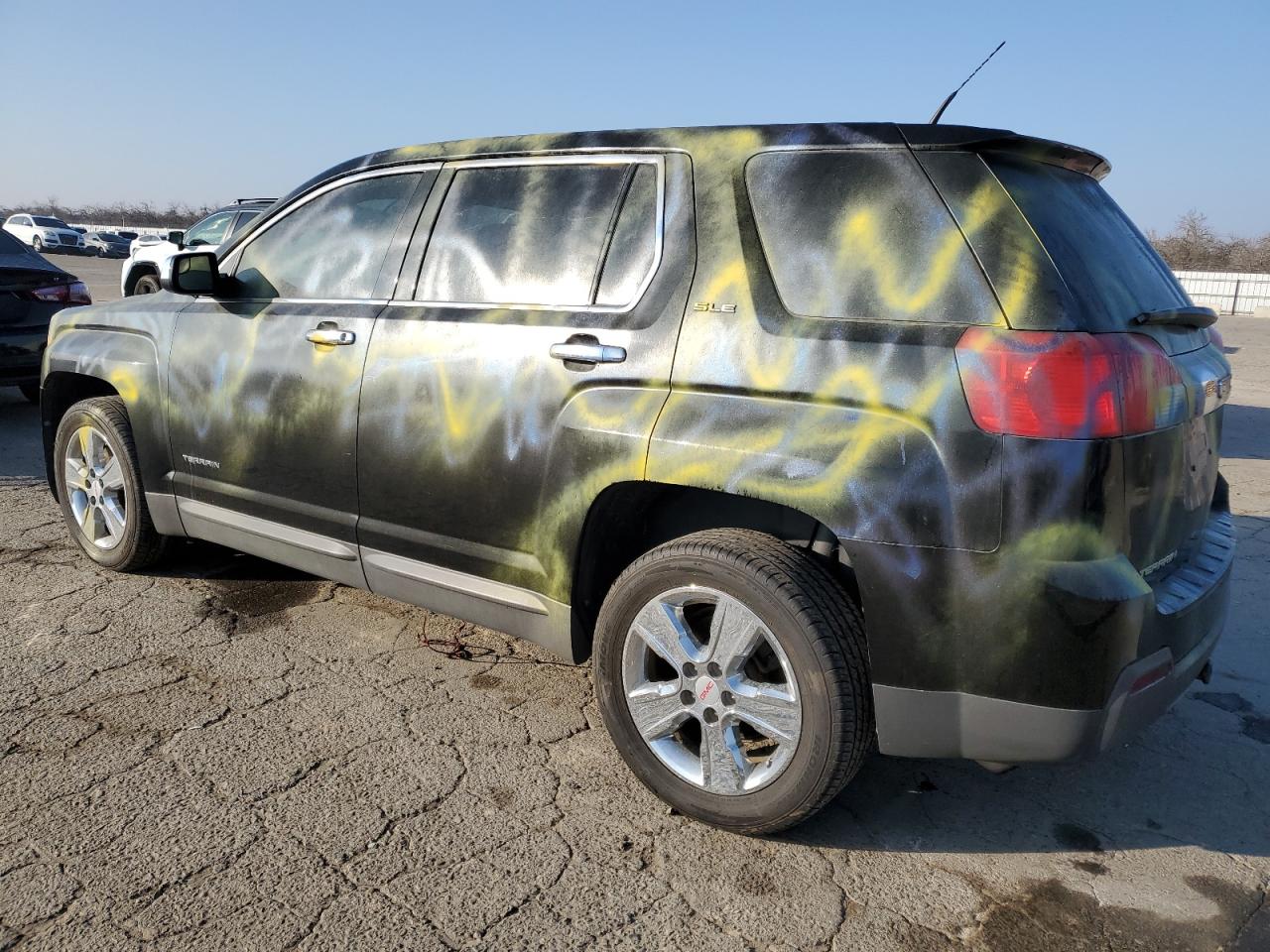 2012 GMC Terrain VIN 2GKFLREK9C6256198 Copart auction photo, vandalism damage thumbnail 2