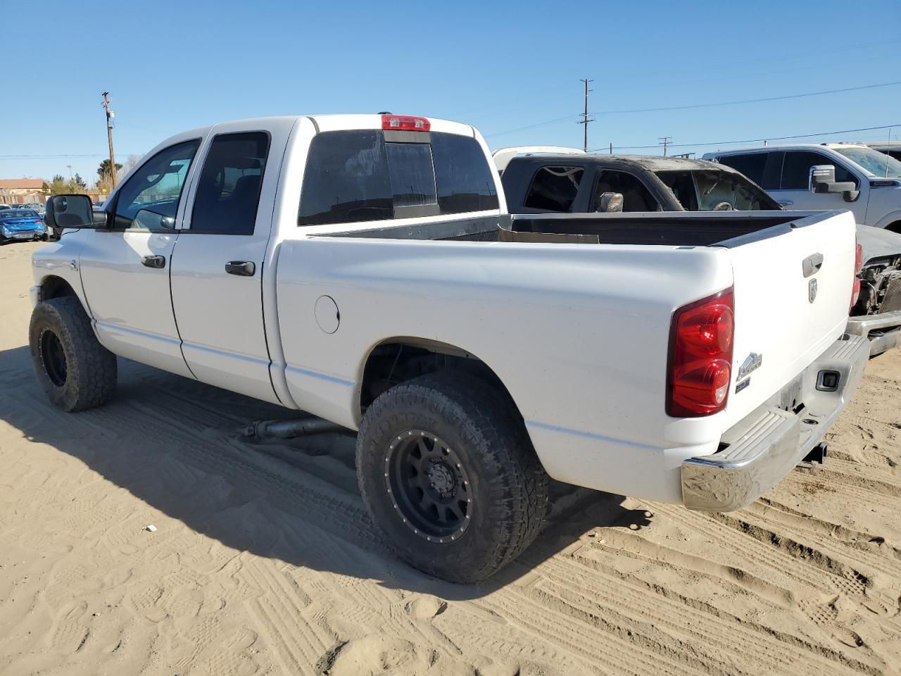 2009 Dodge RAM VIN 3D7ML38L89G500723 Copart auction photo, side / undercarriage damage thumbnail 2