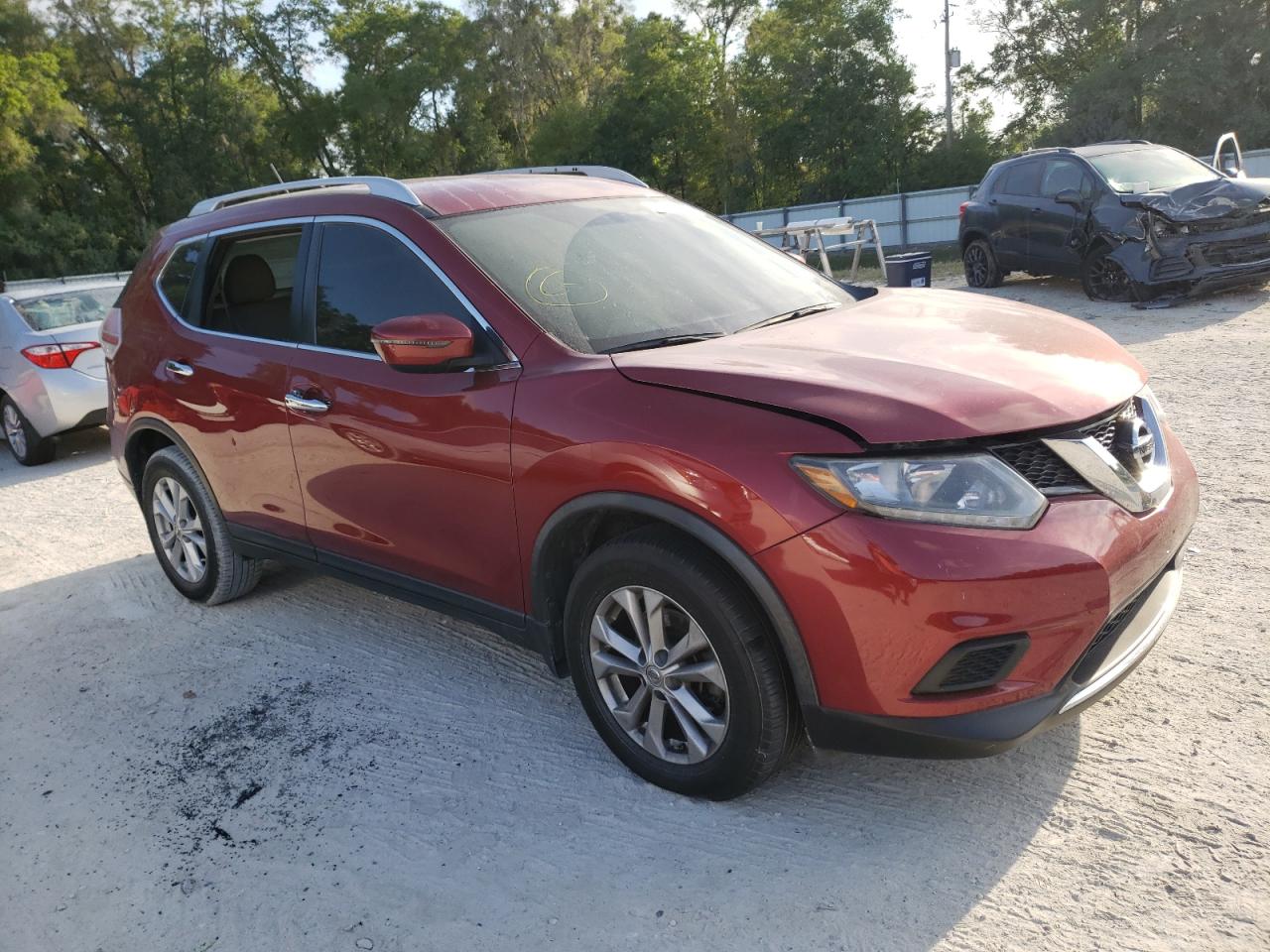2016 Nissan Rogue VIN KNMAT2MT6GP632403 Copart auction photo, mechanical / rear end damage thumbnail 4