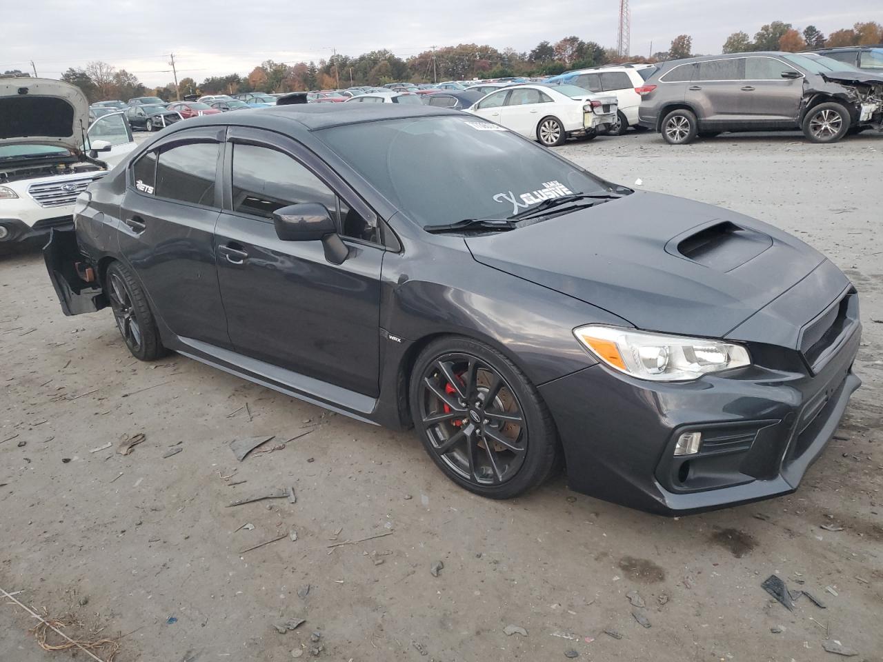 2019 Subaru WRX VIN JF1VA1C60K9827204 Copart auction photo, rear end damage thumbnail 4