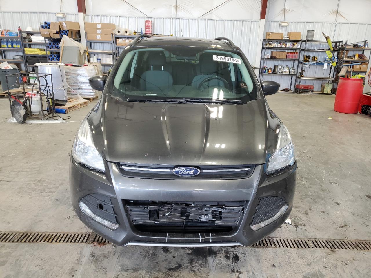 2016 Ford Escape VIN 1FMCU0GX2GUB67933 Copart auction photo, front end damage thumbnail 5