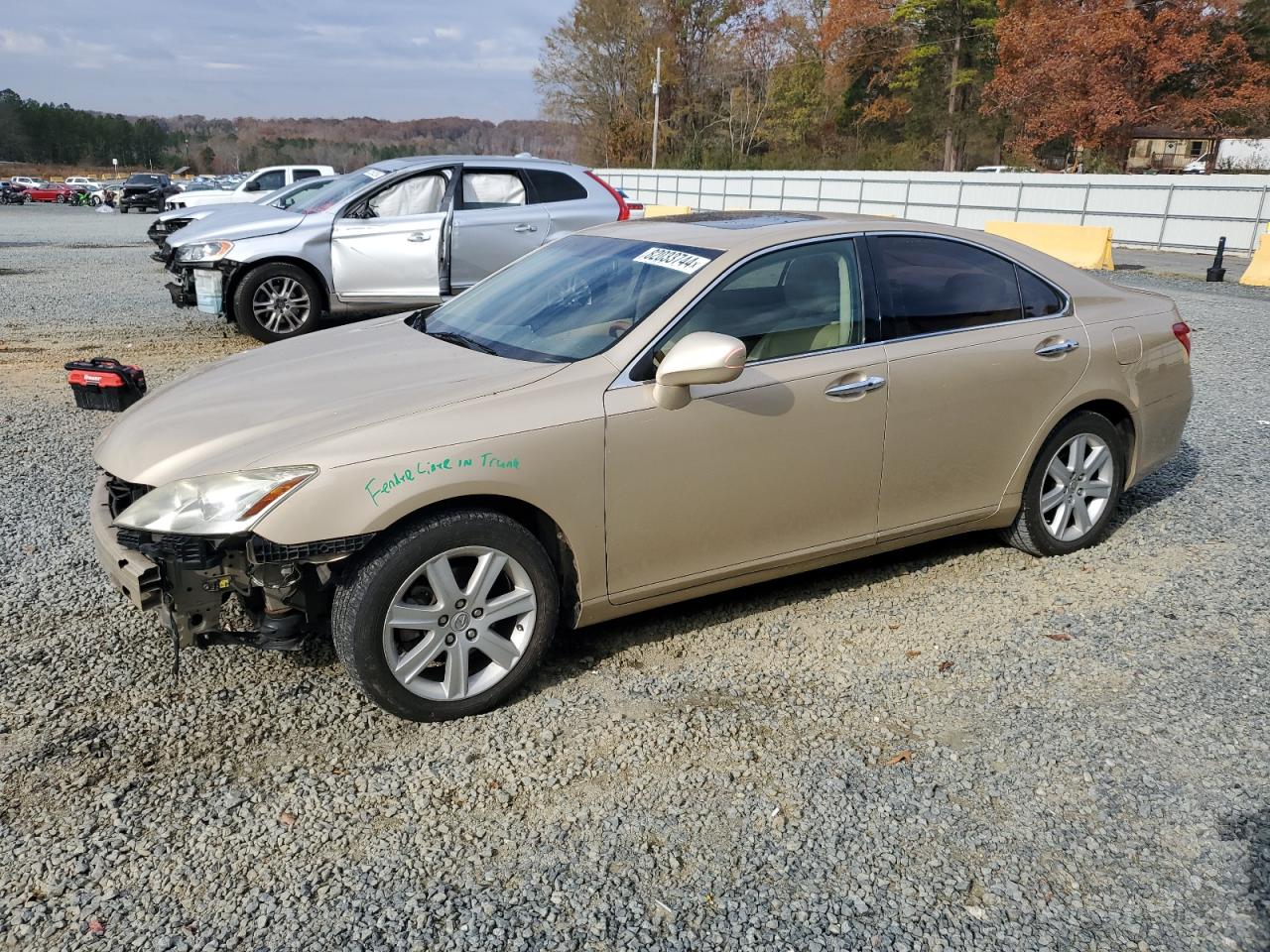 2007 Lexus ES VIN JTHBJ46G272130280