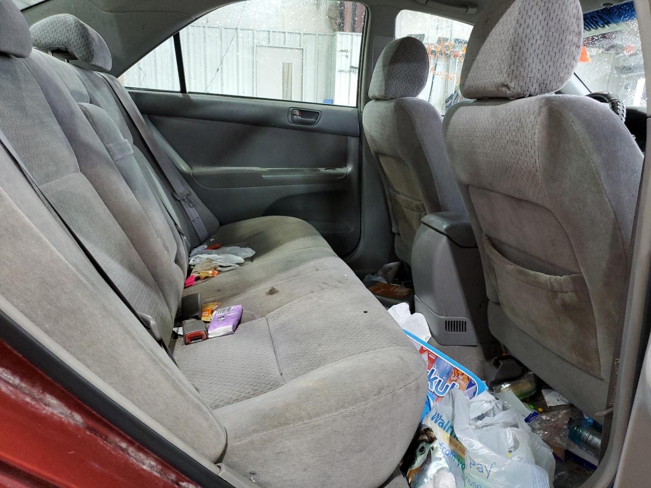 2004 Toyota Camry VIN 4T1BF32K64U081829 Copart auction photo, front end / hail damage thumbnail 10