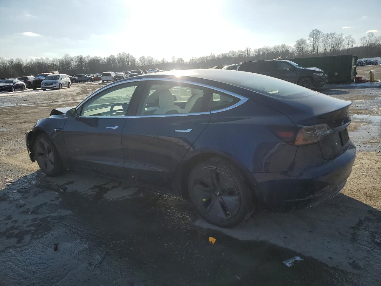 2019 Tesla Model 3 VIN 5YJ3E1EA6KF323690 Copart auction photo, front end damage thumbnail 2