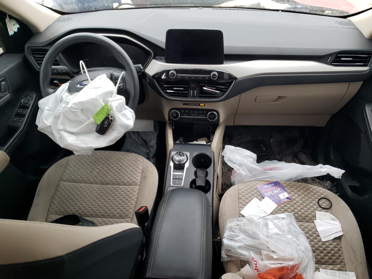 2020 Ford Escape VIN 1FMCU0G60LUA54628 Copart auction photo, front end damage thumbnail 8