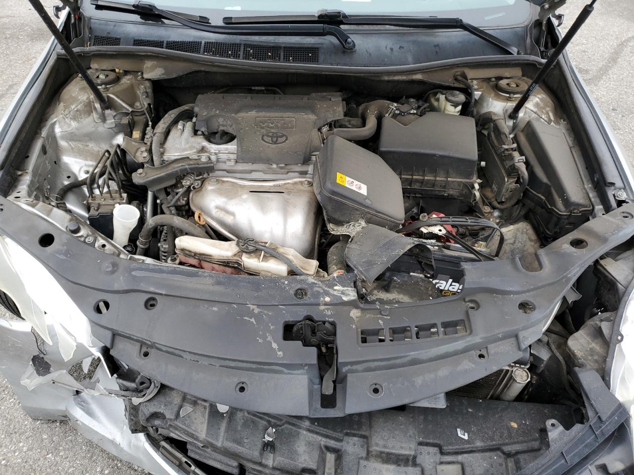 2017 Toyota Camry VIN 4T1BF1FK7HU680176 Copart auction photo, front end / rear end damage thumbnail 12