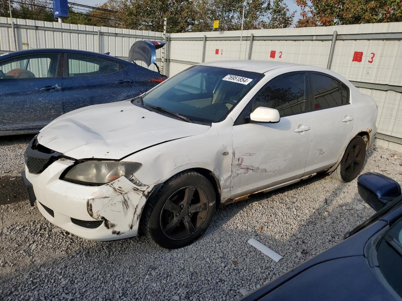 2004 Mazda 3 VIN JM1BK12F341168774