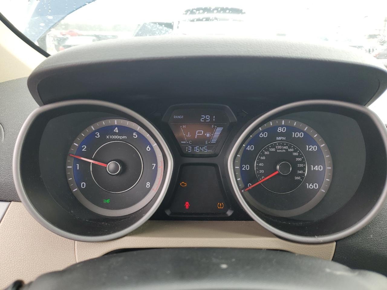 2015 Hyundai Elantra VIN KMHDH4AE1FU457456 Copart auction photo, front end damage thumbnail 9