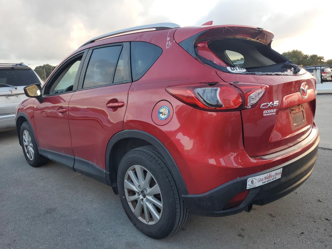 2016 Mazda CX-5 VIN JM3KE2CY7G0646581 Copart auction photo, rear end damage thumbnail 2