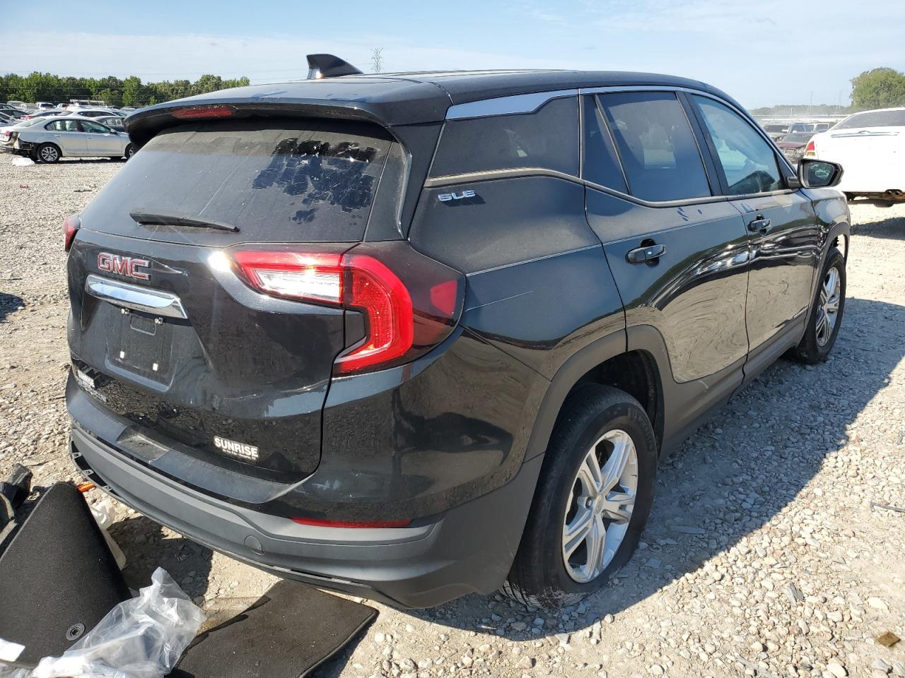 2022 GMC Terrain VIN 3GKALMEV0NL106101 Copart auction photo, all over damage thumbnail 3