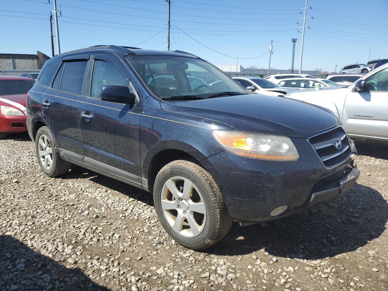 2009 Hyundai Santa Fe VIN 5NMSH13E99H328349 Copart auction photo, front end damage thumbnail 4