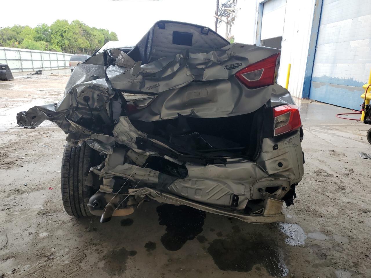 2018 Chevrolet Cruze VIN 1G1BC5SM3J7228346 Copart auction photo, rear end / front end damage thumbnail 6