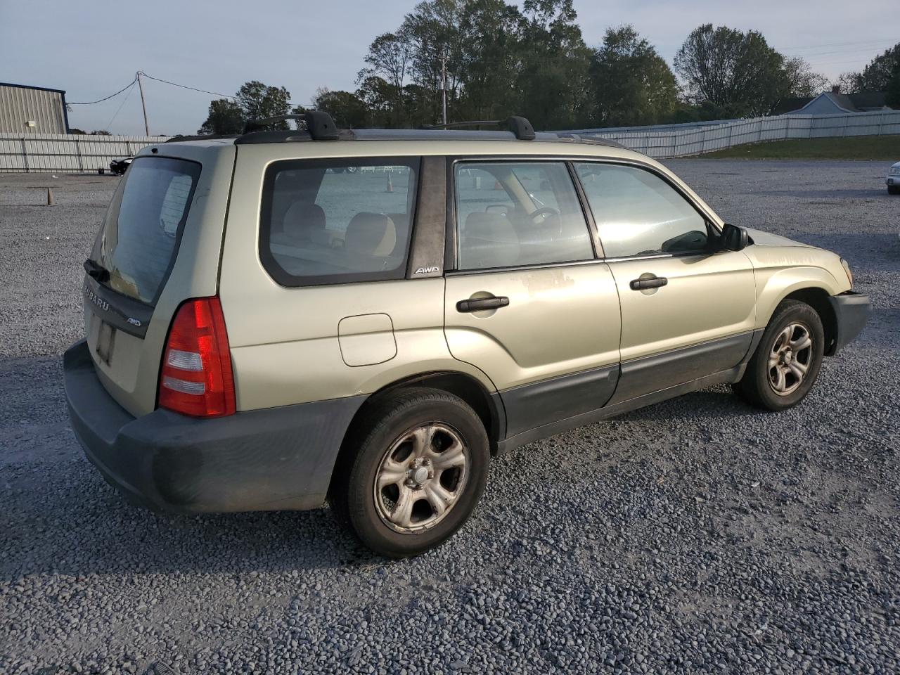 2004 Subaru Forester VIN JF1SG63604H758134 Copart auction photo, front end / rear end damage thumbnail 3