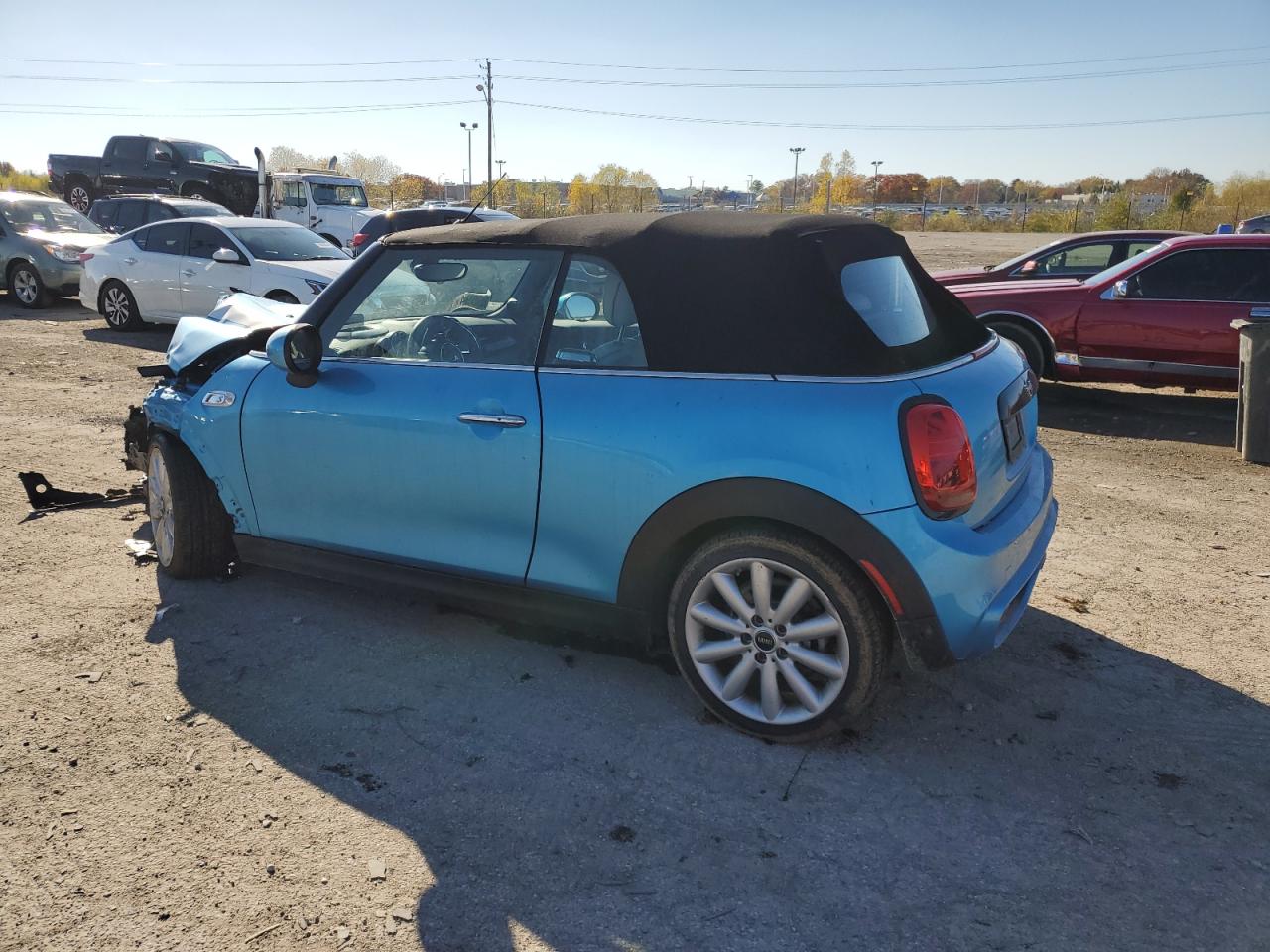 2019 MINI Cooper VIN WMWWG9C5XK3J30996 Copart auction photo, front end / mechanical damage thumbnail 2