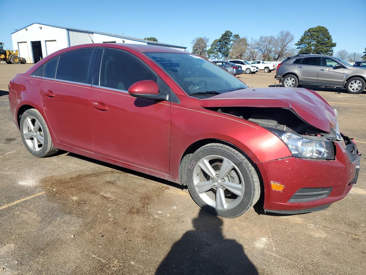 2014 Chevrolet Cruze VIN 1G1PE5SBXE7269965 Copart auction photo, front end damage thumbnail 4