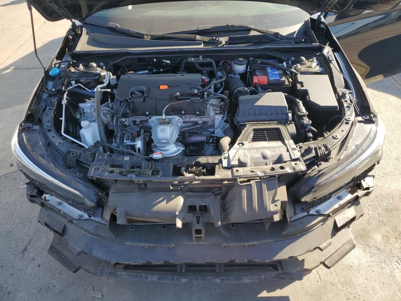 2022 Honda Civic VIN 2HGFE2F53NH582903 Copart auction photo, all over damage thumbnail 11