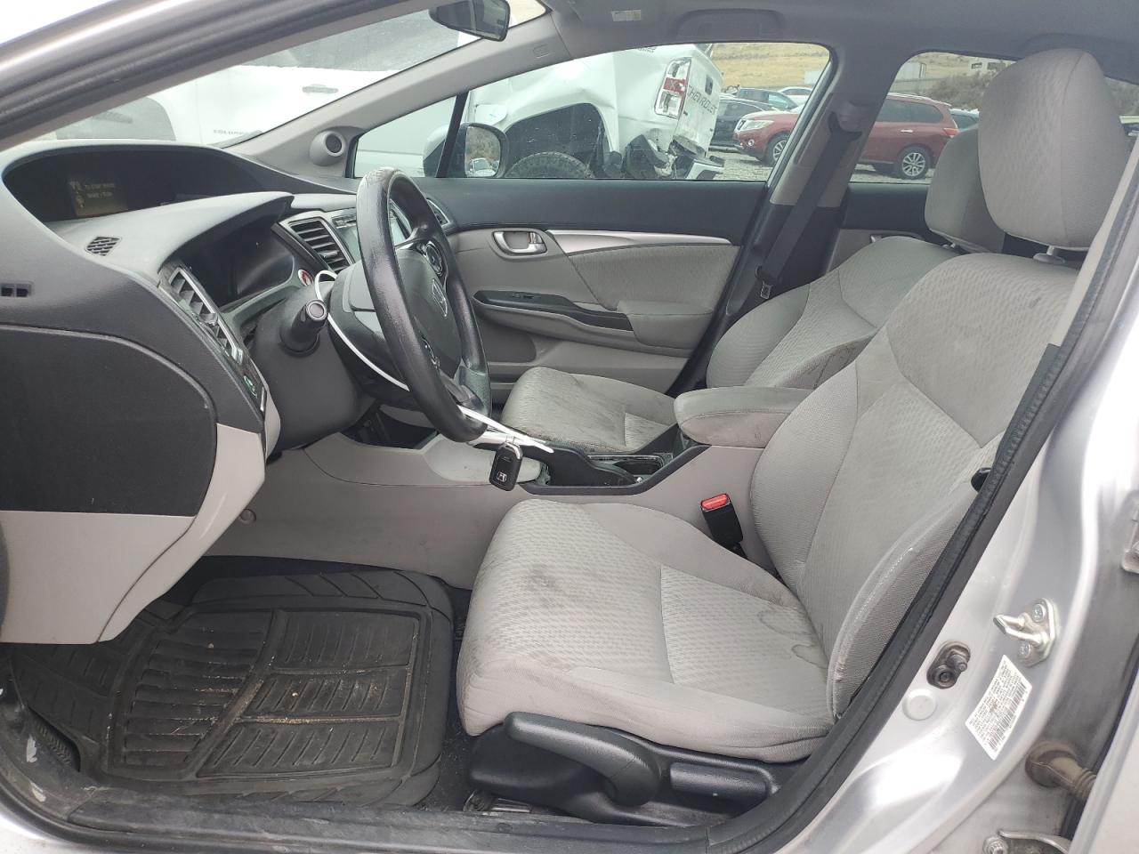 2014 Honda Civic VIN 19XFB2F8XEE273135 Copart auction photo, rear end damage thumbnail 7
