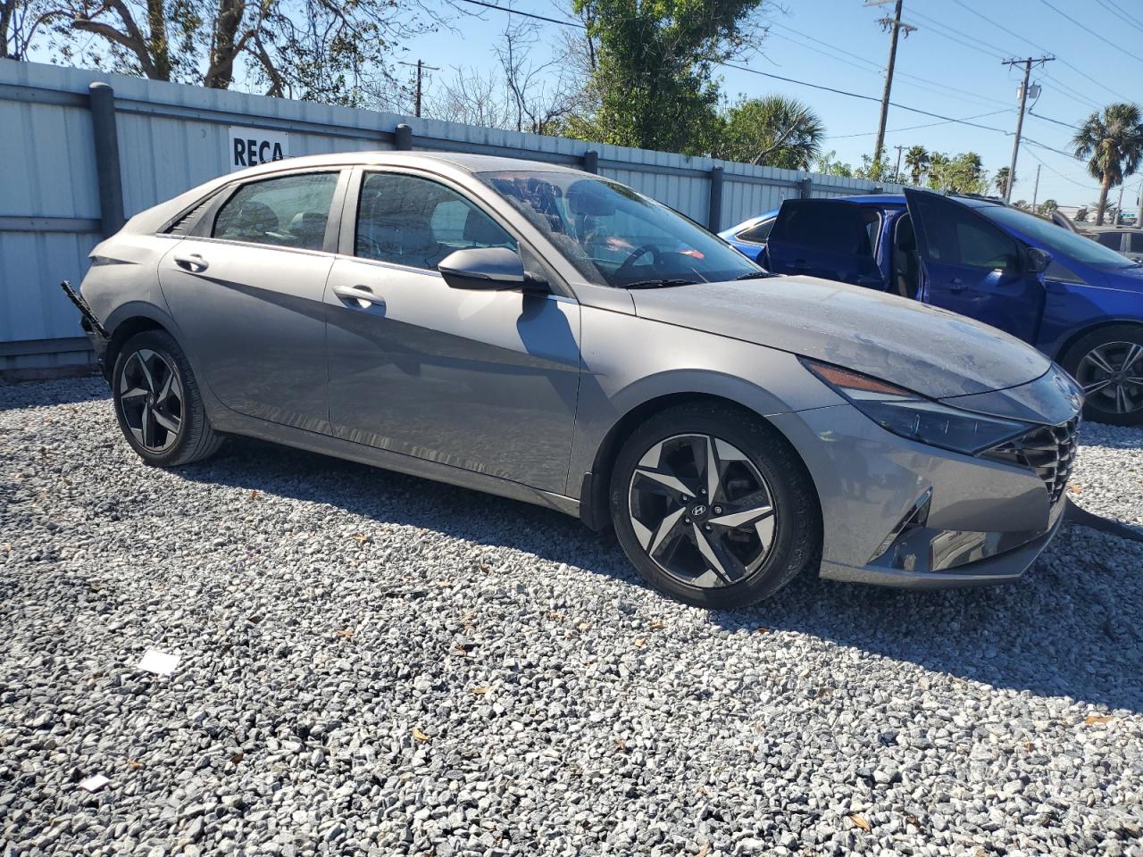 2022 Hyundai Elantra VIN KMHLP4AG9NU236508 Copart auction photo, rear end damage thumbnail 4