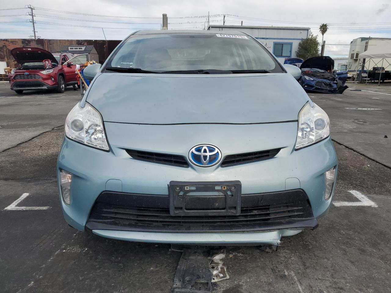 2015 Toyota Prius VIN JTDKN3DU9F1906613 Copart auction photo, front end damage thumbnail 5