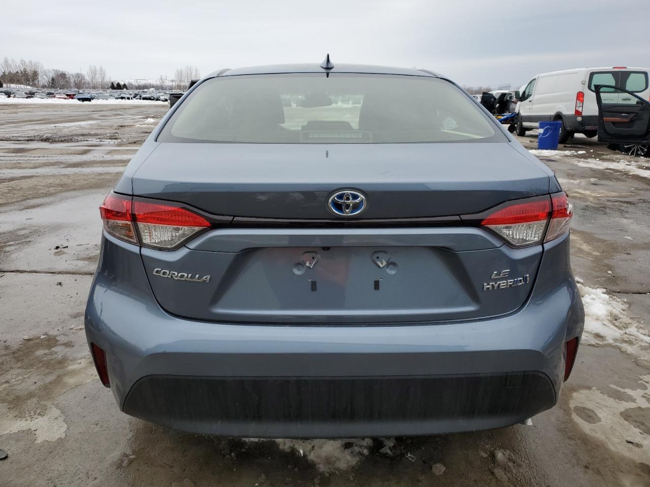 2024 Toyota Corolla VIN JTDBDMHE8R3014793 Copart auction photo, side / front end damage thumbnail 6