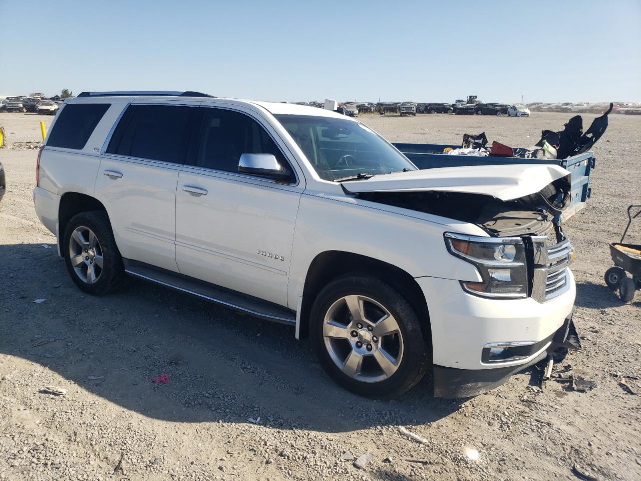 2015 Chevrolet Tahoe VIN 1GNSKCKC3FR109883 Copart auction photo, front end damage thumbnail 4
