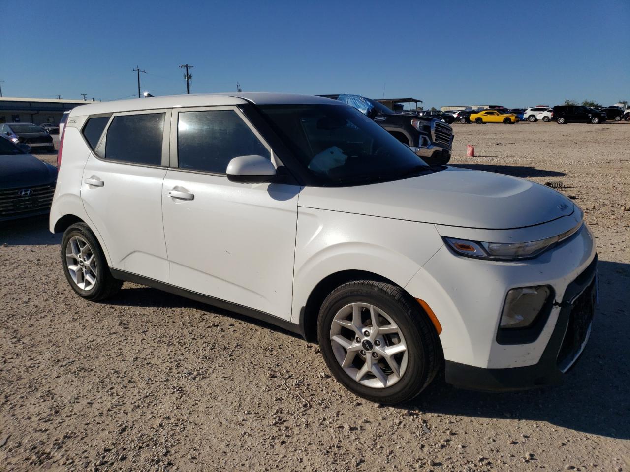 2022 KIA Soul VIN KNDJ23AUXN7151850 Copart auction photo, front end / rear end damage thumbnail 4