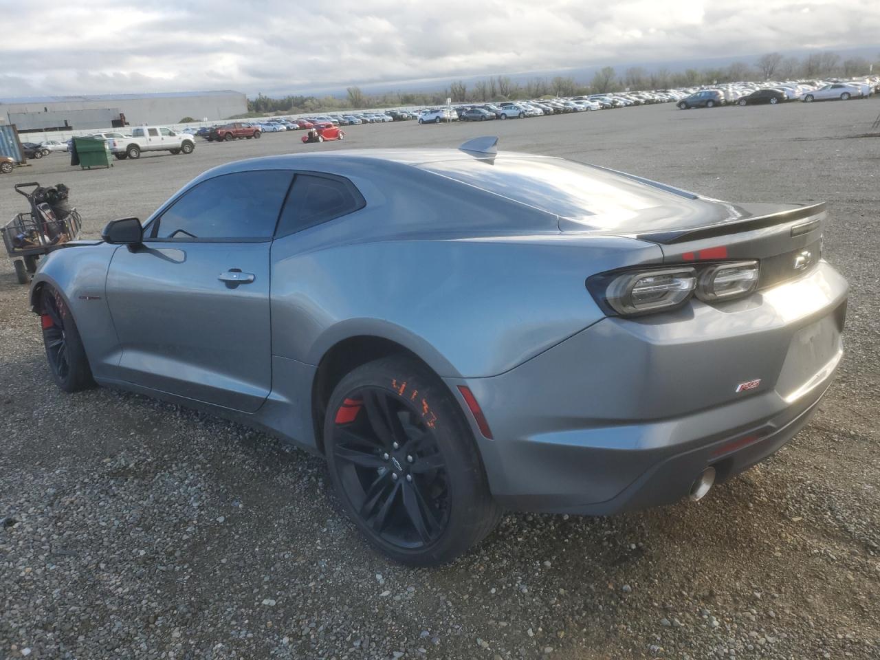 2021 Chevrolet Camaro VIN 1G1FB1RS3M0102020 Copart auction photo, front end / side damage thumbnail 2