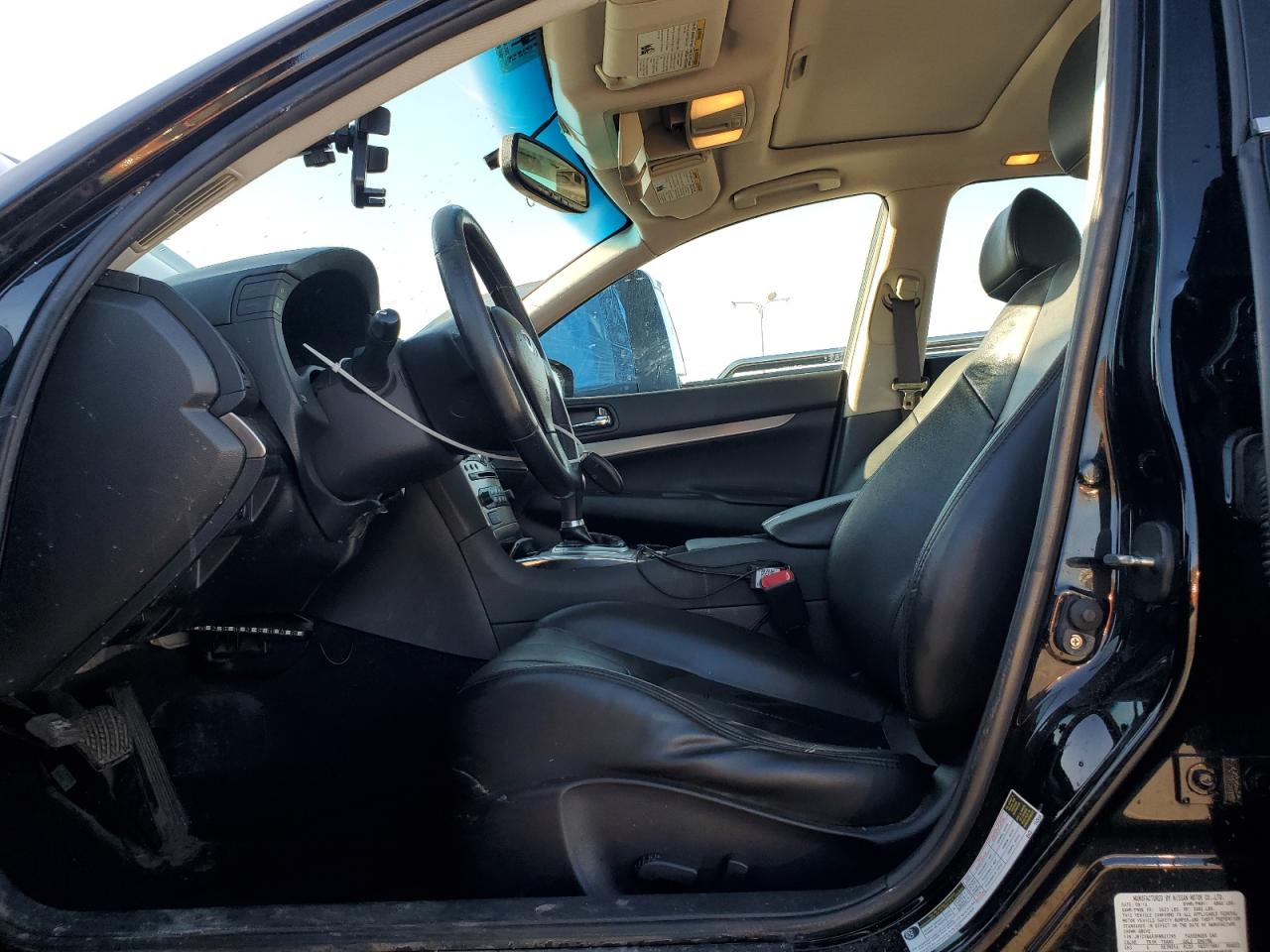 2015 Infiniti Q40 VIN JN1CV6AR3FM521765 Copart auction photo, front end damage thumbnail 7