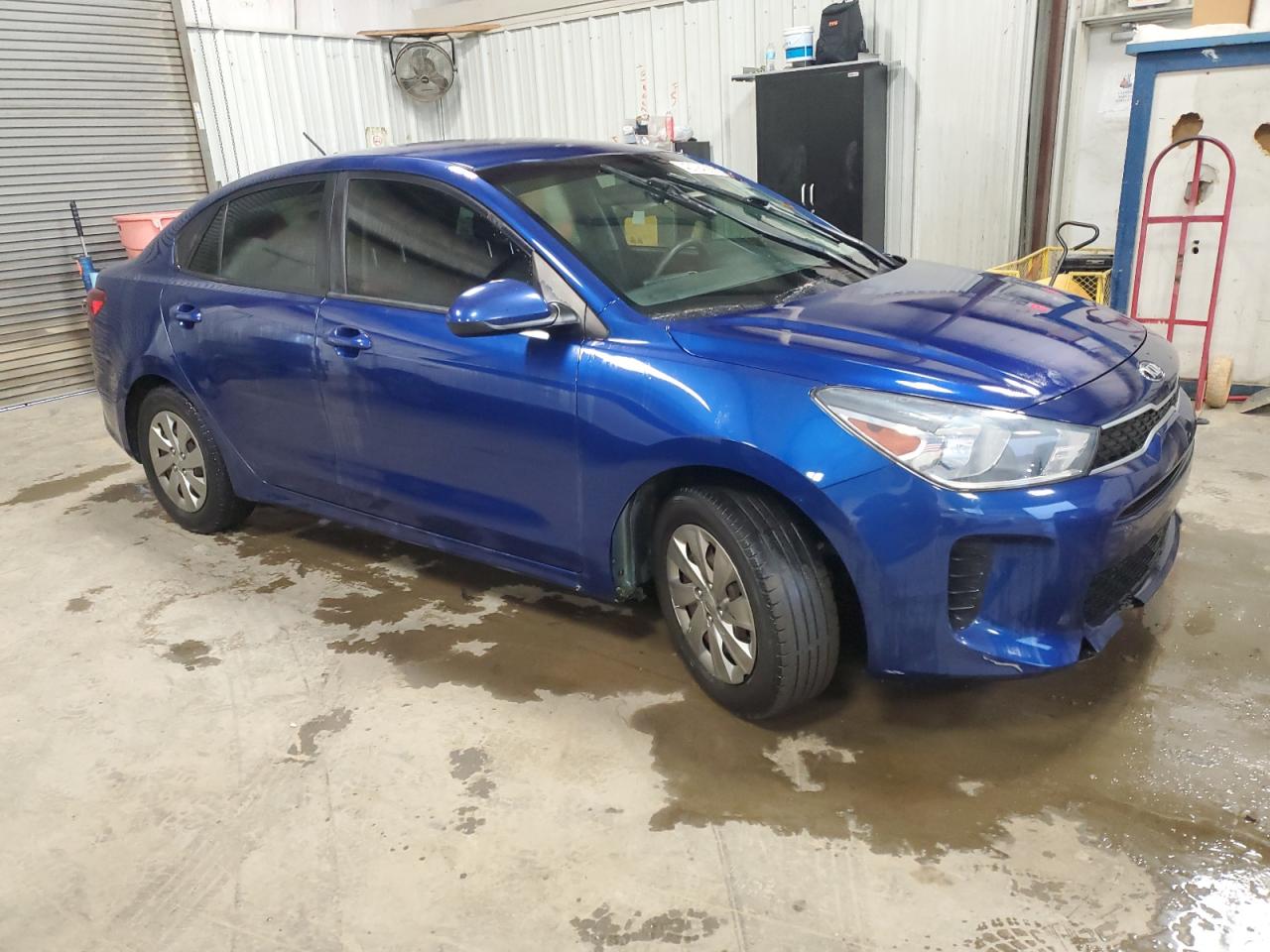 2020 KIA Rio VIN 3KPA24AD4LE267905 Copart auction photo, mechanical / minor dent/scratches damage thumbnail 4