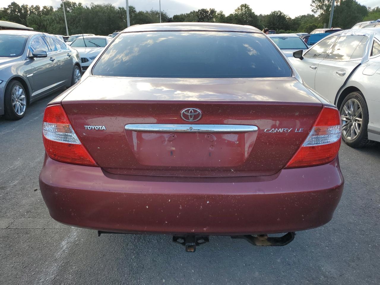 2004 Toyota Camry VIN 4T1BE32KX4U282801 Copart auction photo, water/flood damage thumbnail 6