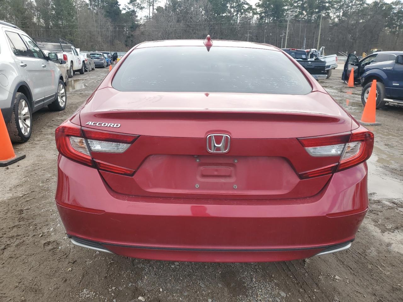 2018 Honda Accord VIN 1HGCV1F14JA091761 Copart auction photo, front end damage thumbnail 6