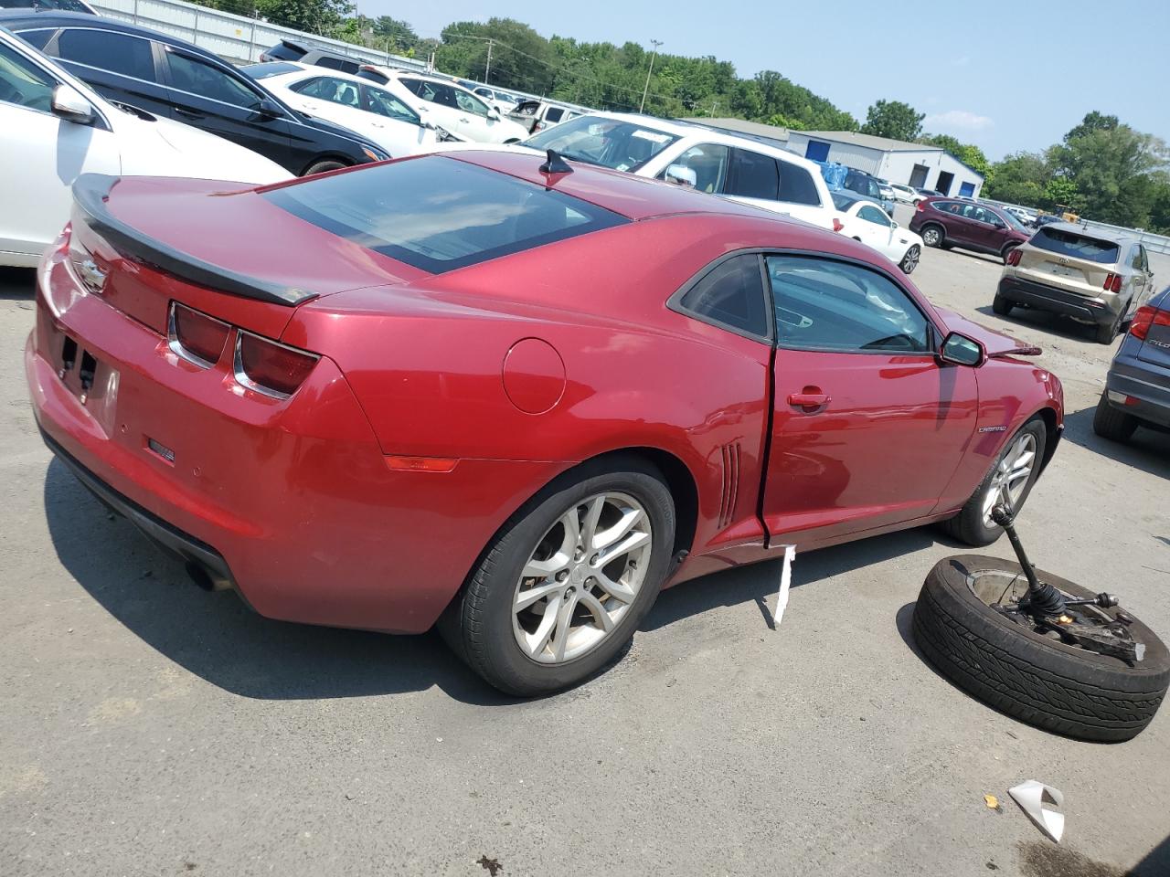 2013 Chevrolet Camaro VIN 2G1FB1E36D9150311 Copart auction photo, front end damage thumbnail 3