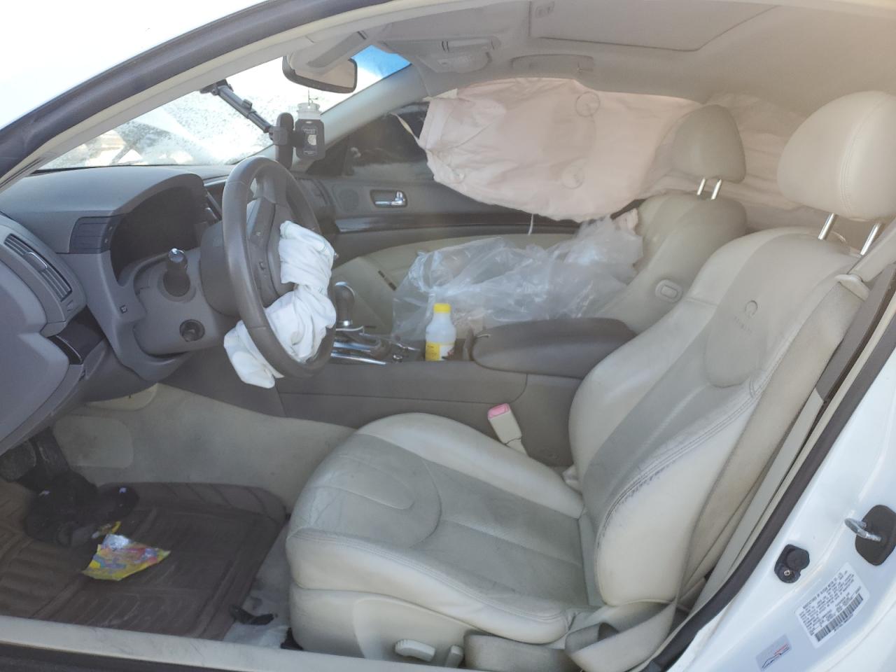 2011 Infiniti G VIN JN1CV6EL1BM263553 Copart auction photo, all over damage thumbnail 7