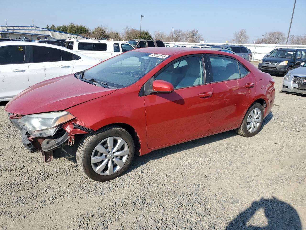 2015 Toyota Corolla VIN 5YFBURHE1FP314854