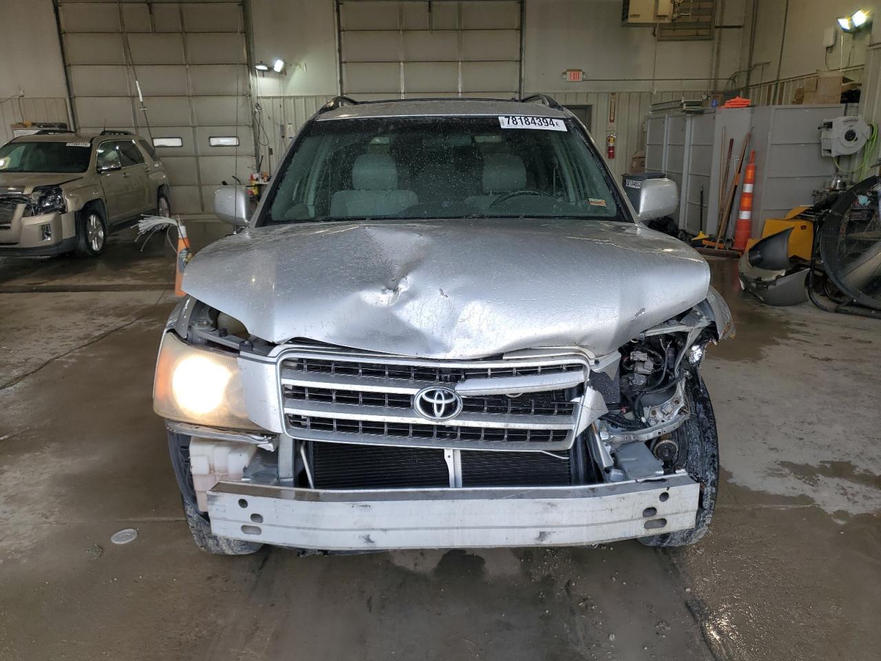 2002 Toyota Highlander VIN JTEGF21A920068280 Copart auction photo, front end / side damage thumbnail 5