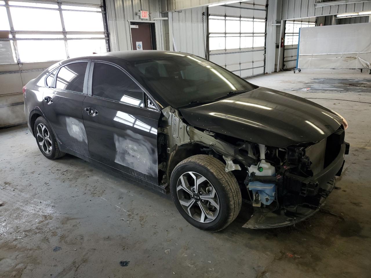 2019 KIA Forte VIN 3KPF24AD8KE135654 Copart auction photo, front end damage thumbnail 4
